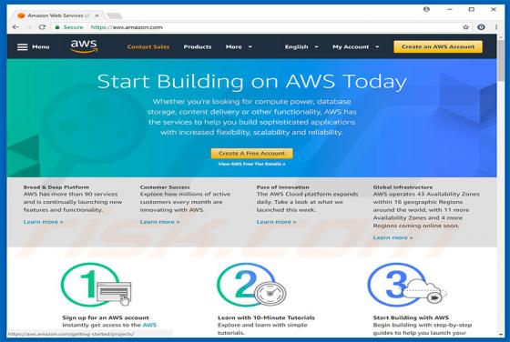 Virus Amazon AWS