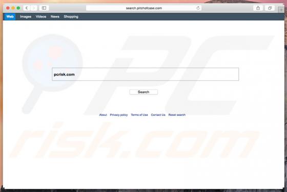 Redireccionamiento a Search.pitchofcase.com (Mac)