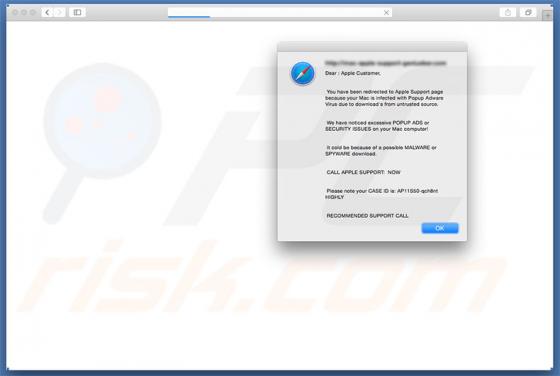 Estafa Your Mac Is Infected With Popup Adware Virus (Mac)
