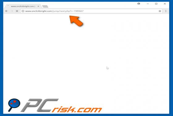 Redireccionamiento a Onclickbright.com