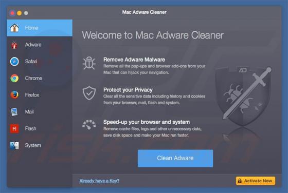 Programa basura Mac Adware Cleaner (Mac)