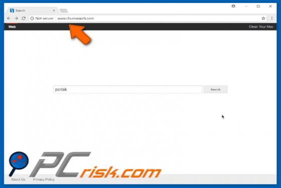 Redireccionamiento a Webcrawler.com