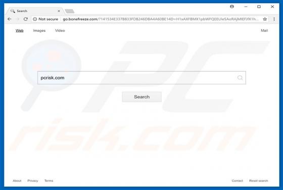 Redireccionamiento a Go.bonefreeze.com