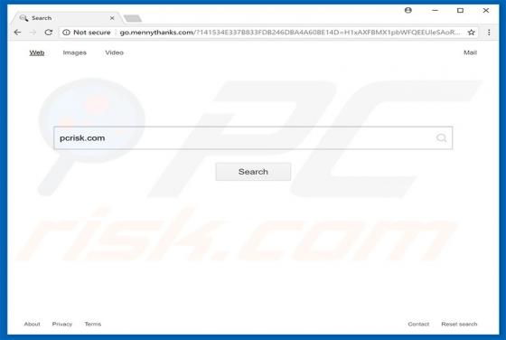 Redireccionamiento a Go.mennythanks.com