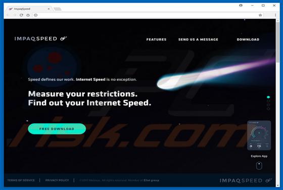 Software publicitario ImpaqSpeed