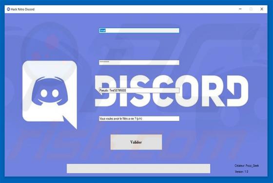 Virus Troyano Discord