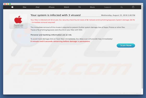 Estafa E.tre456_worm_osx Trojan Virus POP-UP (Mac)