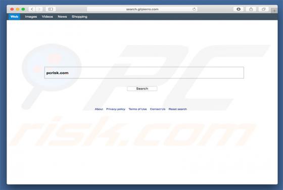 Redireccionamiento a Search.gilpierro.com (Mac)