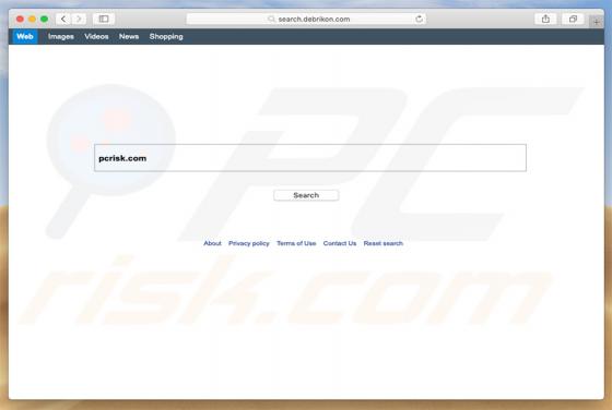 Redireccionamiento a Search.debrikon.com (Mac)