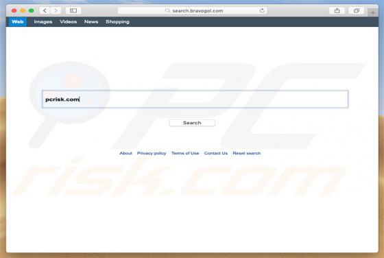 Redireccionamiento a Search.bravogol.com (Mac)