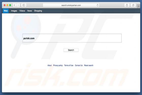 Redireccionamiento a Search.smokyashan.com (Mac)