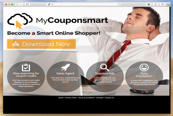 Software publicitario MyCouponsmart (Mac)
