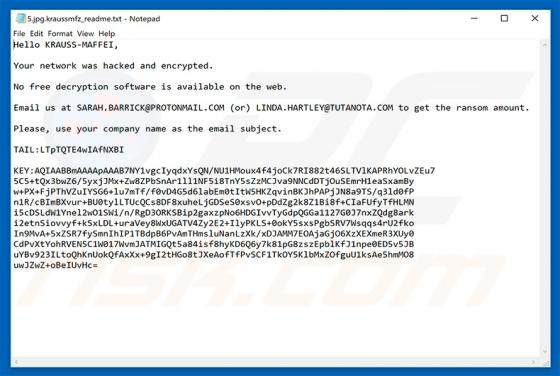 Ransomware IEncrypt