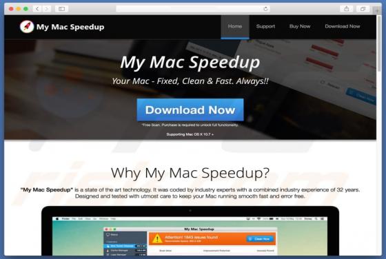 Aplicación My Mac Speedup Unwanted (Mac)