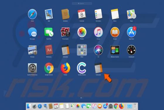 Software malicioso "falsa calculadora" (Mac)