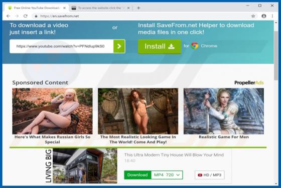 Virus Savefrom.net