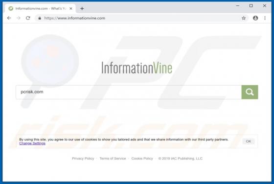 Redireccionamiento a Informationvine.com