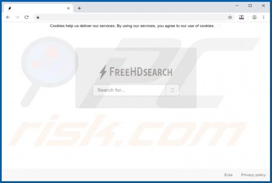 Redireccionamiento a Freehdsearch.com