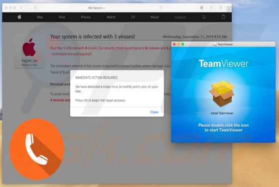 Llamada de Apple - Fraude de servicio técnico (Mac)