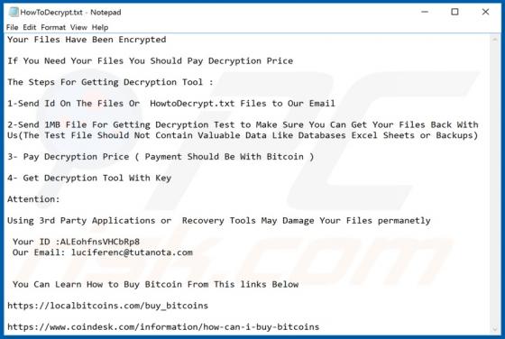 Ransomware Kronos