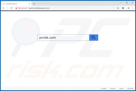 Secuestrador de Navegadores "Landslide Search"