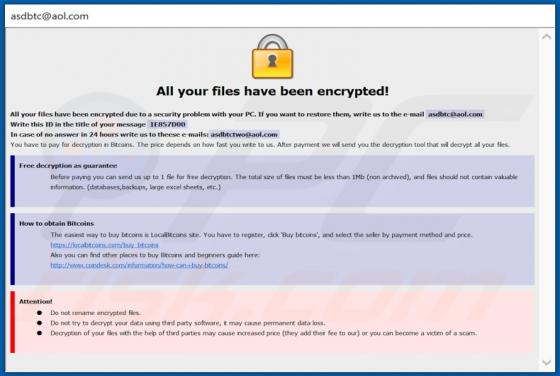 Ransomware Asd
