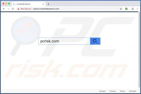 Redireccionamiento Search.landslidesearch.com (Mac)