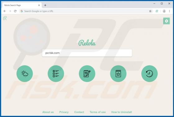Secuestrador de Navegador Relola