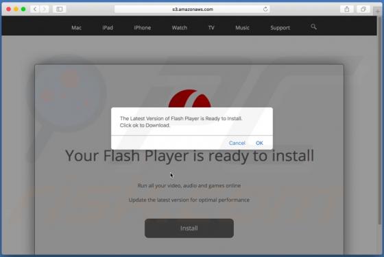 Virus S3.amazonaws.com (Mac)