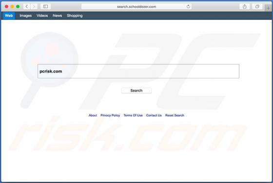 Redirección Search.schooldozer.com (Mac)