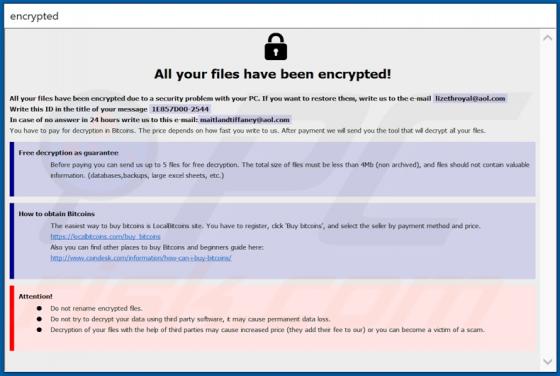 Ransomware Dever