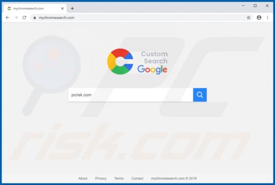 Redirección Mychromesearch.com