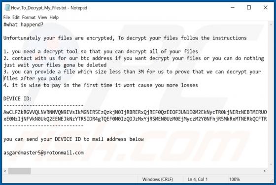 Ransomware Ragnarok