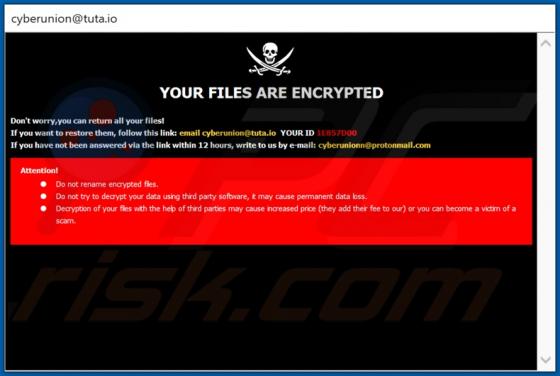 Ransomware CU