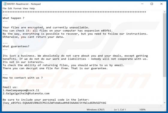 Ransomware Mailto (NetWalker)