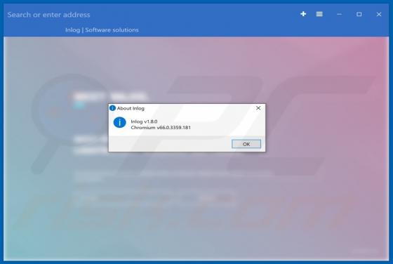 Adware "InLog Browser"