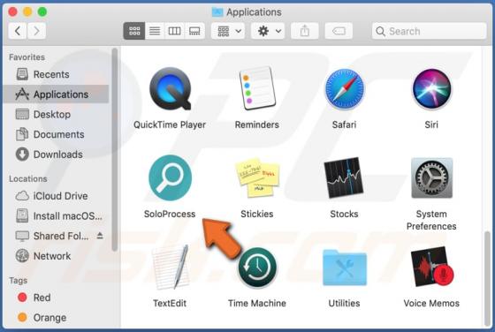 Adware SoloProcess (Mac)