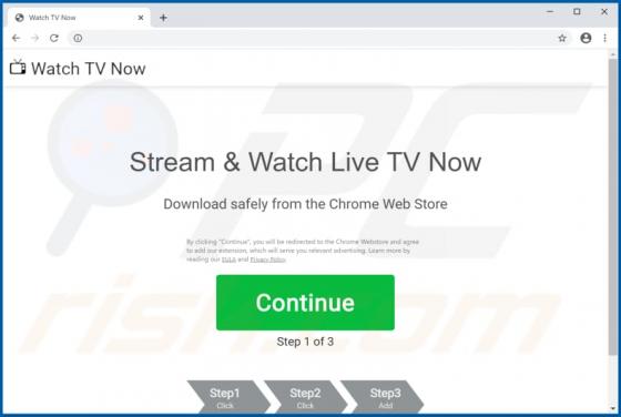 Adware "View Live News Promos"