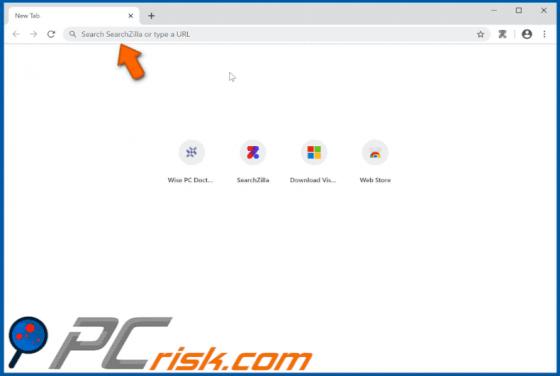 Secuestrador de Navegador SearchZilla