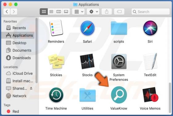 Adware ValueKnow (Mac)