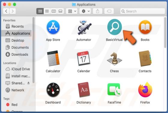 Adware BasicVirtual (Mac)