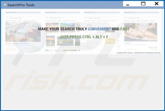 Adware "SearchPro Tools"