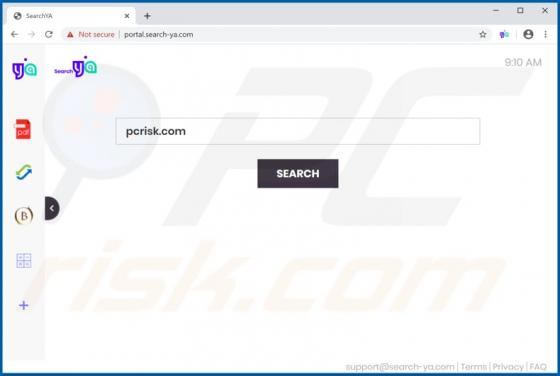 Secuestrador de Navegador SearchYA