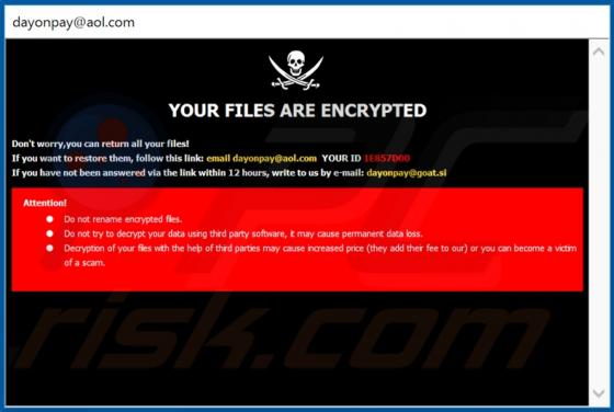 Ransomware DOP