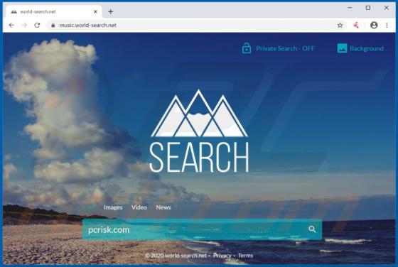 Redirección World-search.net