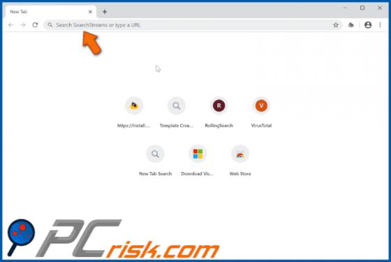 Secuestrador de Navegador SearchStreams