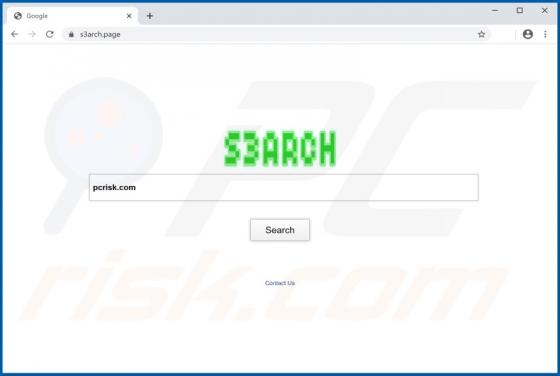 Secuestrador de Navegador S3arch.page
