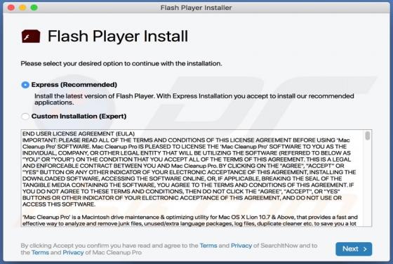 Adware MajorPanelSearch (Mac)