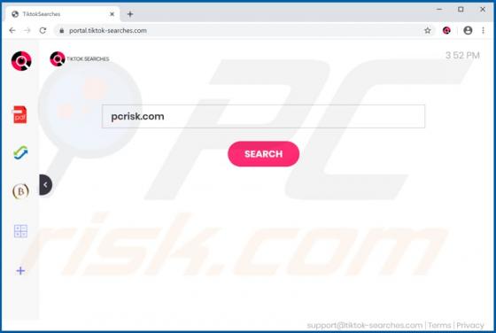 Secuestrador de Navegador TiktokSearches