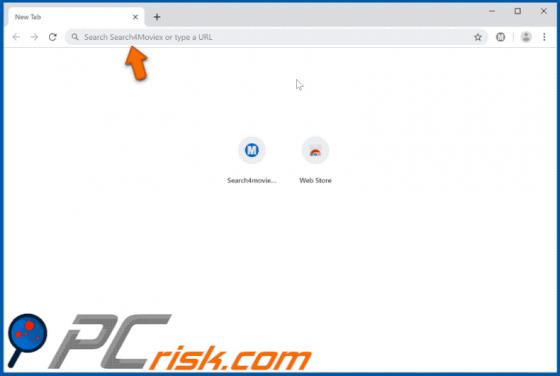 Secuestrador de Navegador Search4Moviex